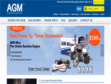 Tablet Screenshot of agm-engine.com
